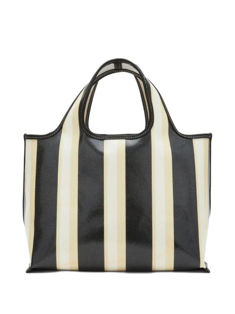 3.1 Phillip Lim mini Market stripe tote bag - Green - zdjęcie produktu nr 2