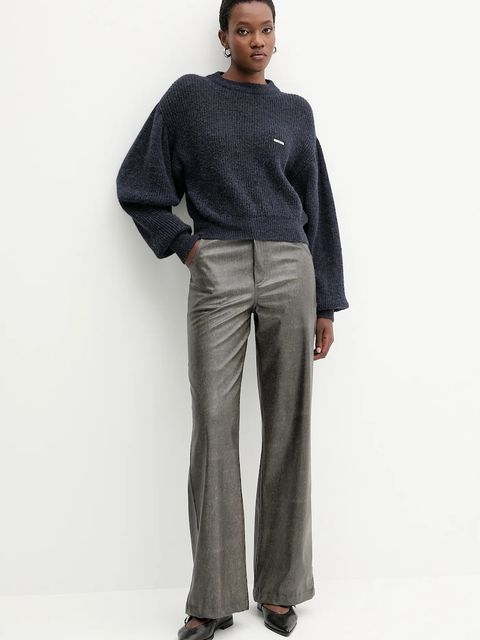 Rotate sweter z wełną 0 kolor granatowy 1142781725