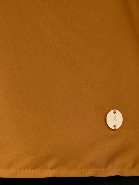 Joseph Ribkoff bluzka damska kolor brązowy gładka 253921