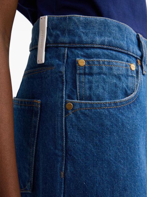 Jil Sander loose jeans - Blue