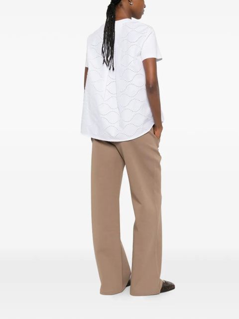 Moncler eyelet T-shirt - White - zdjęcie produktu nr 2