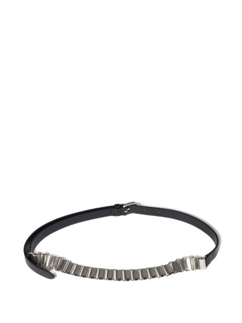 Miu Miu city calf metal belt - Black - zdjęcie produktu nr 1