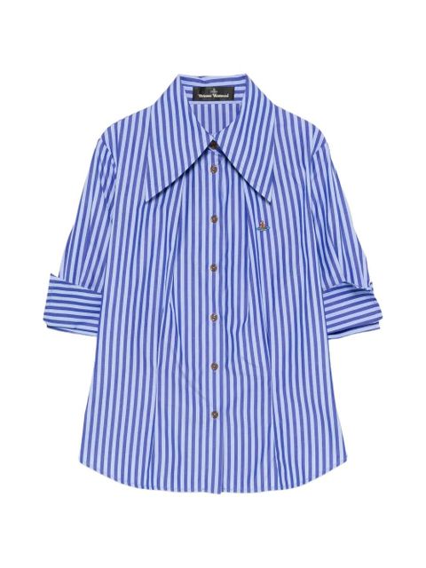 Vivienne Westwood striped button shirt - Blue - zdjęcie produktu nr 1