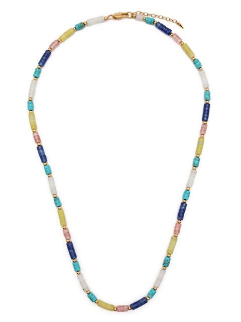 Missoma beaded gemstone necklace - Gold - zdjęcie produktu nr 1