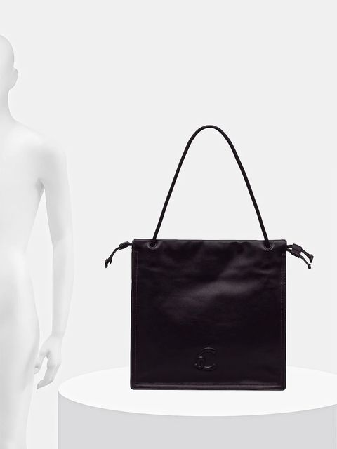 Coccinelle torebka skórzana kolor fioletowy E1 SS5 11 01 01