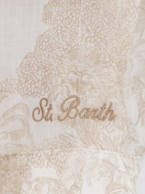 MC2 Saint Barth button-fastening long-sleeve shirt - White