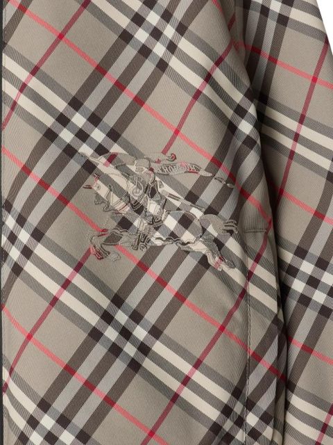 Burberry reversible checked jacket - Neutrals - zdjęcie produktu nr 2