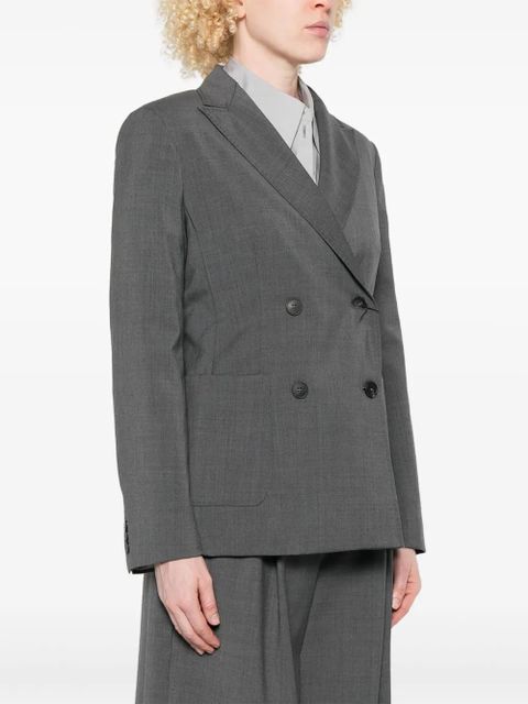 Weekend Max Mara double-breasted patch-pocket jacket - Grey - zdjęcie produktu nr 2
