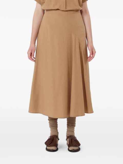 Max Mara A-line skirt - Neutrals