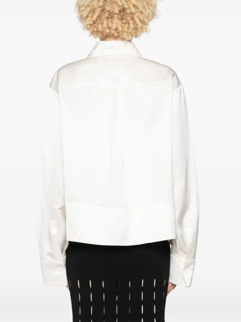 Jil Sander box-pleat shirt - White