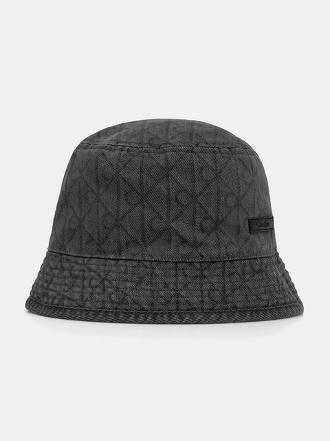 Calvin Klein kapelusz jeansowy kolor szary LV04F5043G - zdjęcie produktu nr 1