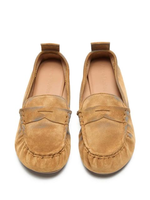 Acne Studios contrast-panelled loafers - Brown - zdjęcie produktu nr 2