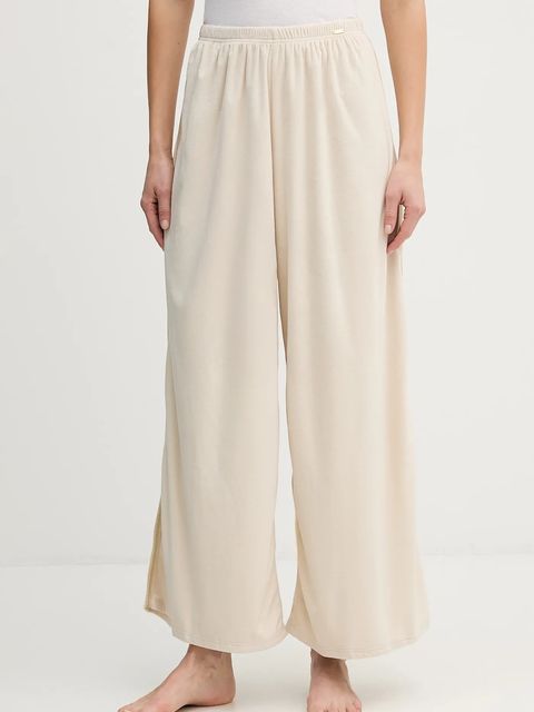 United Colors of Benetton spodnie piżamowe damska kolor beżowy 3JQA3F04W - zdjęcie produktu nr 1