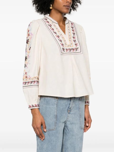 Ba&Sh Caloe blouse - Neutrals