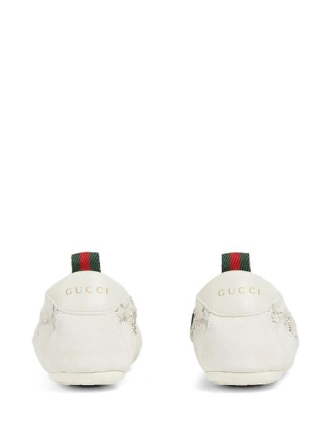 Gucci Shift GG crystal sneakers - Neutrals