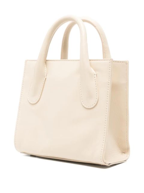Blumarine small chain-charm tote bag - Neutrals - zdjęcie produktu nr 2