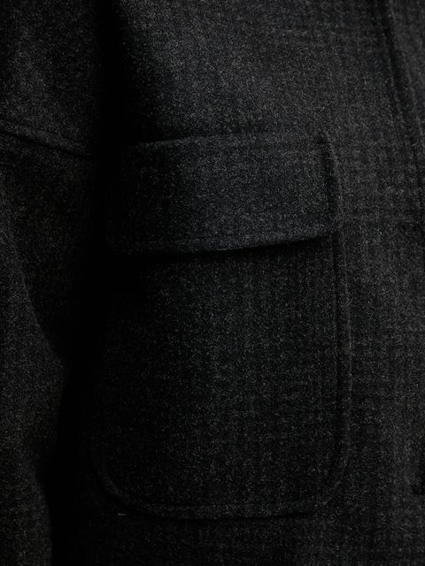 Sandro Ferrone kurtka kolor zielony przejściowa oversize S23YBFBRUCE