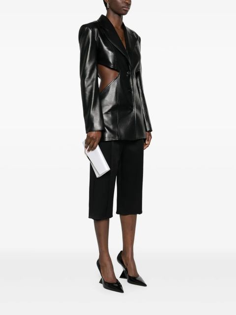 Jimmy Choo Emmie satin clutch - Neutrals