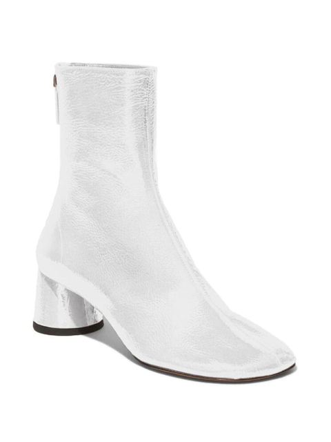 Proenza Schouler patent ankle boots - White - zdjęcie produktu nr 2