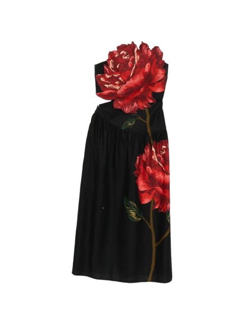 FARM Rio Rosalia Artisanal maxi dress - Black - zdjęcie produktu nr 1