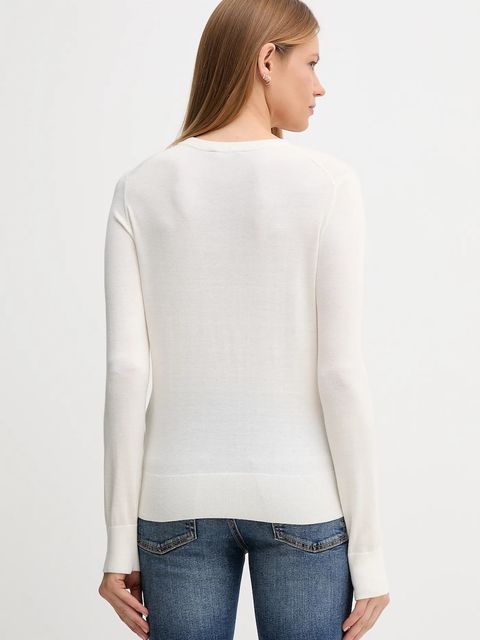 United Colors of Benetton sweter z dodatkiem jedwabiu