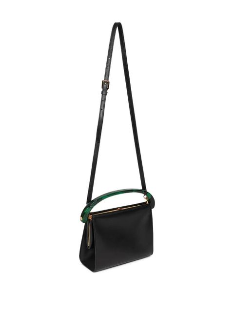 DRIES VAN NOTEN medium leather tote bag - Black