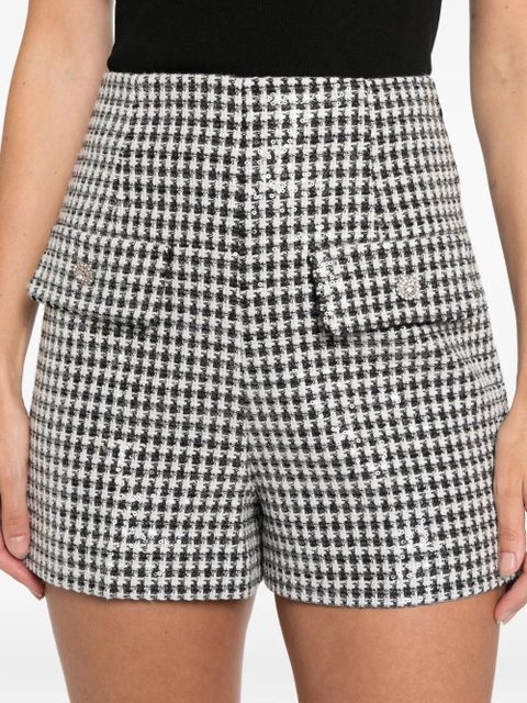 SANDRO zip-fastening shorts - Black