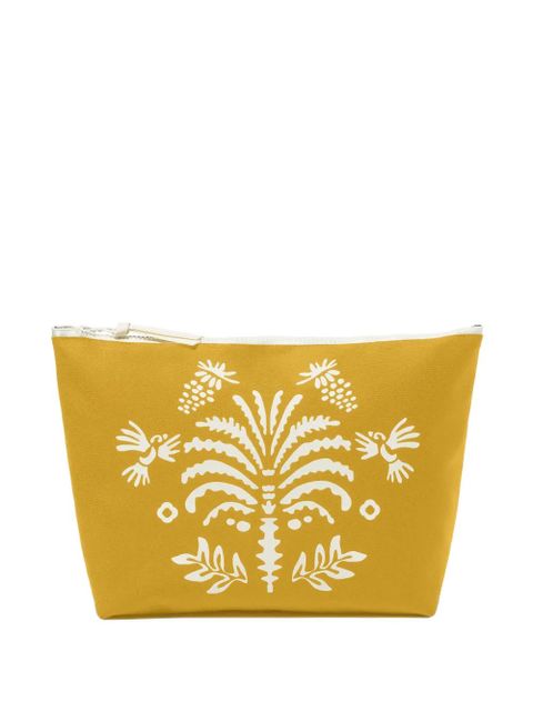 ERES floral-print clutch bag - Yellow - zdjęcie produktu nr 1