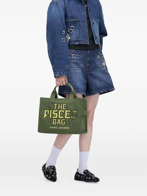 Marc Jacobs x Elijah Funk The Zodiac embroidered tote bag - Green