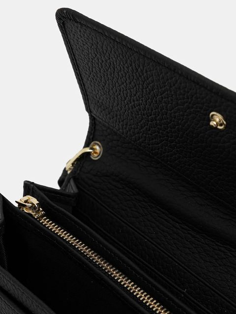 Answear.LAB portfel skórzany damski kolor czarny