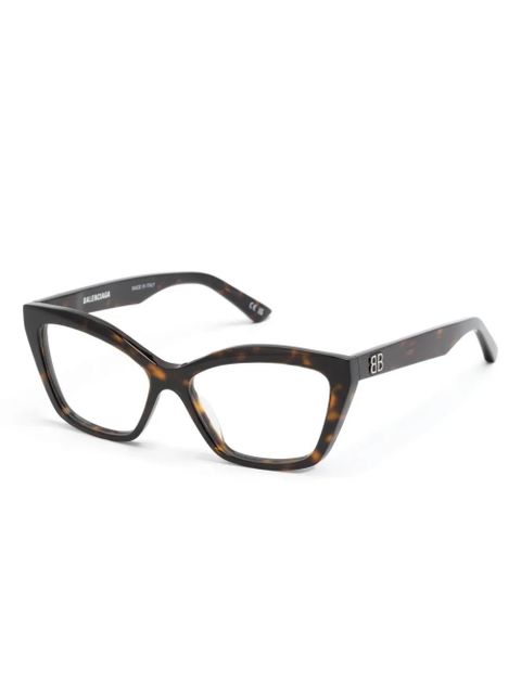 Balenciaga Eyewear cat-eye glasses - Brown - zdjęcie produktu nr 2