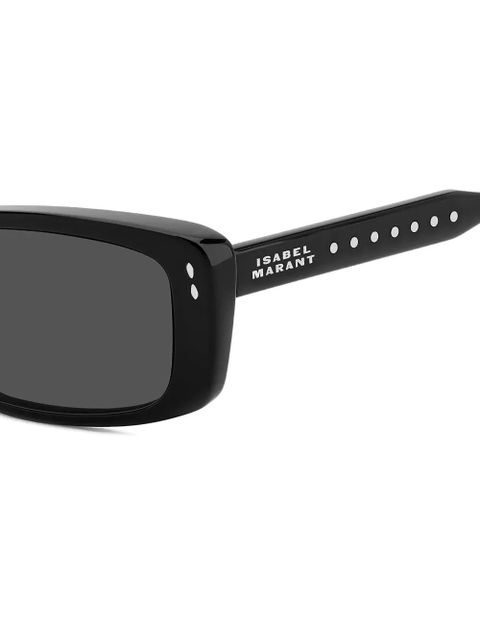 Isabel Marant Eyewear rectangle-frame sunglasses - Black