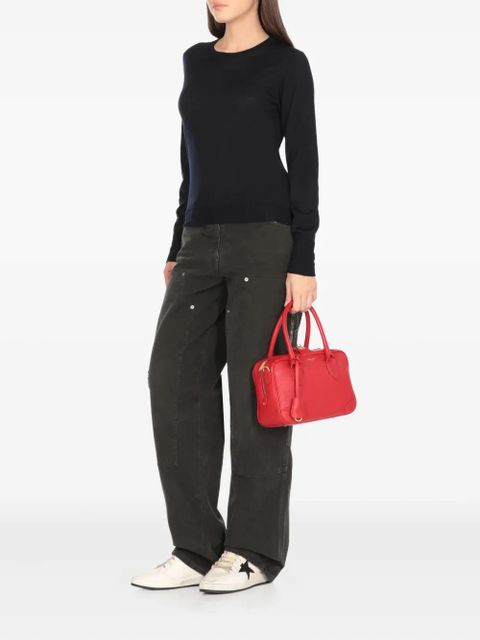 Golden Goose ribbed-trim wool sweater - Blue