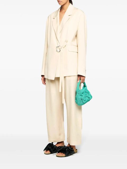 JW Anderson small Cable Knit bag - Green - zdjęcie produktu nr 2