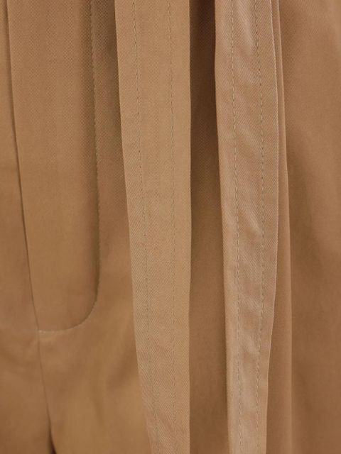 Saint Laurent cotton trousers - Brown