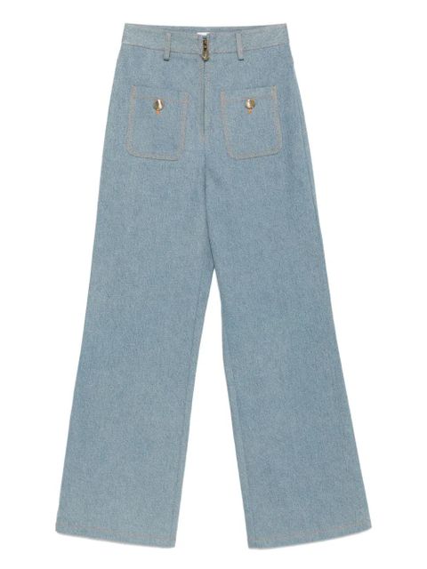 SANDRO straight-leg jeans - Blue - zdjęcie produktu nr 1