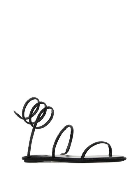 René Caovilla embellished sandals - Black - zdjęcie produktu nr 2