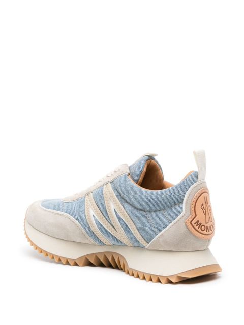 Moncler Pacey denim sneakers - Blue