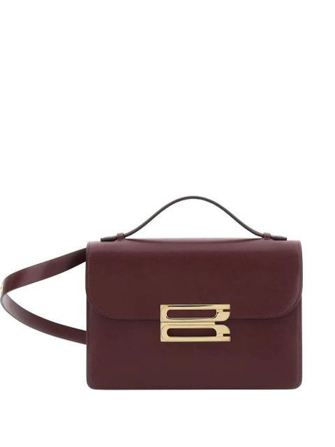 Victoria Beckham logo-plaque leather bag - Red - zdjęcie produktu nr 1
