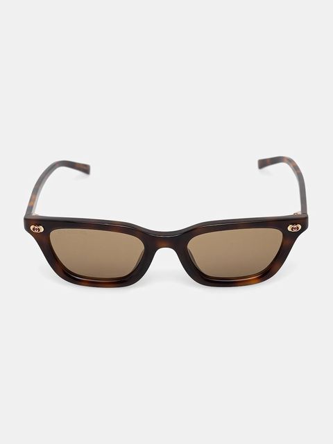 Gucci okulary przeciwsłoneczne damskie kolor brązowy GG1944S