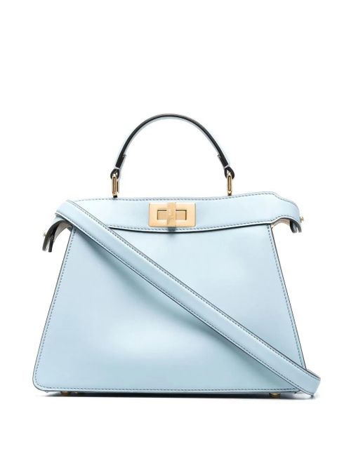 FENDI small Peekaboo ISeeU top-handle bag - Blue - zdjęcie produktu nr 1