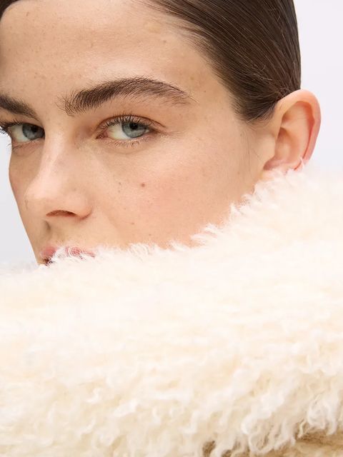 Karl Lagerfeld kurtka Karl Lagerfeld Studio kolor beżowy przejściowa A4W15065 - zdjęcie produktu nr 2