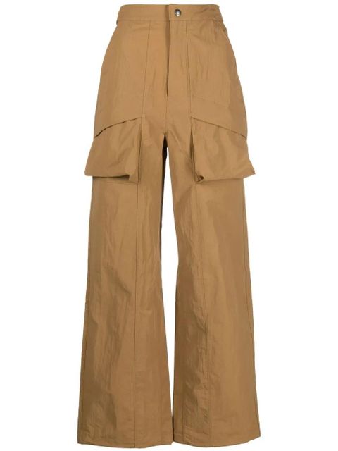 The North Face pouch-pocket wide-leg trousers - Brown - zdjęcie produktu nr 1