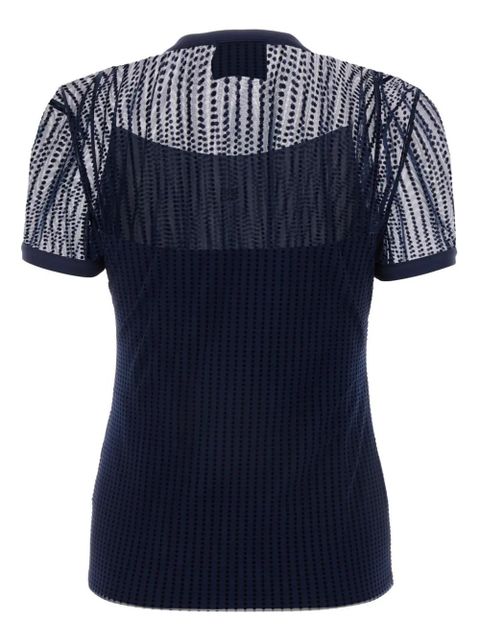 Givenchy polka dot tulle t-shirt - Blue - zdjęcie produktu nr 2