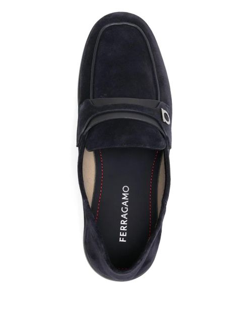 Ferragamo Gancini loafers - Blue