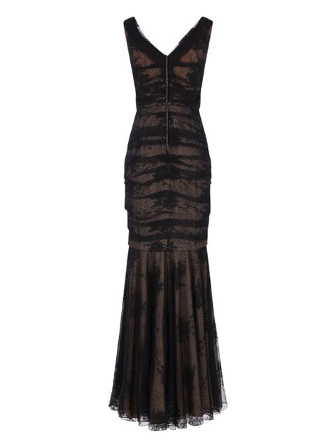 Dolce & Gabbana lace maxi dress - Black