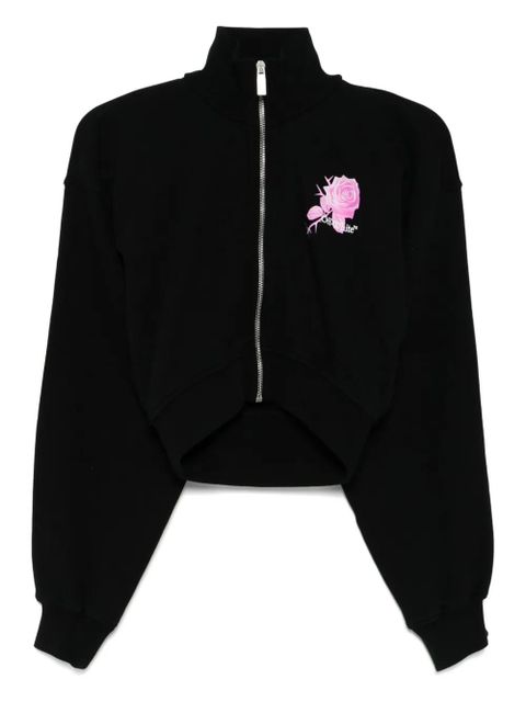 Off-White logo-print sweatshirt - Black - zdjęcie produktu nr 1