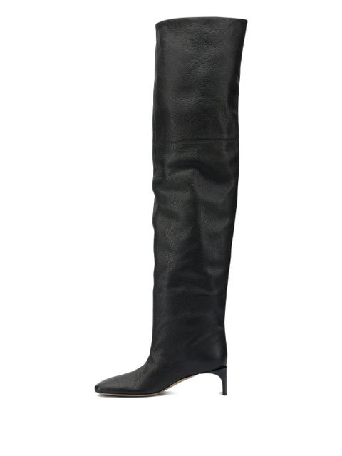 Max Mara 45mm over-the-knee boots - Black