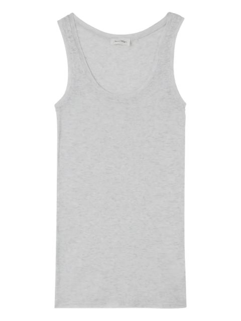 American Vintage Massachusetts scoop-neck tank top - Grey - zdjęcie produktu nr 1