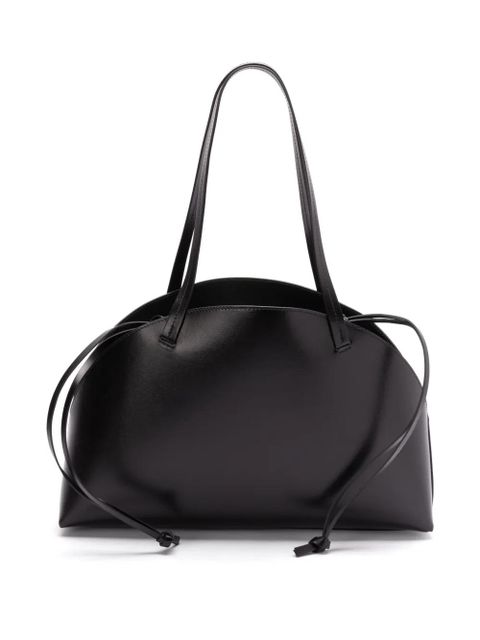 Jil Sander leather tote bag - Black